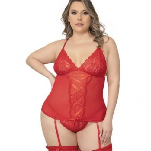 Conjunto Curvy Rojo